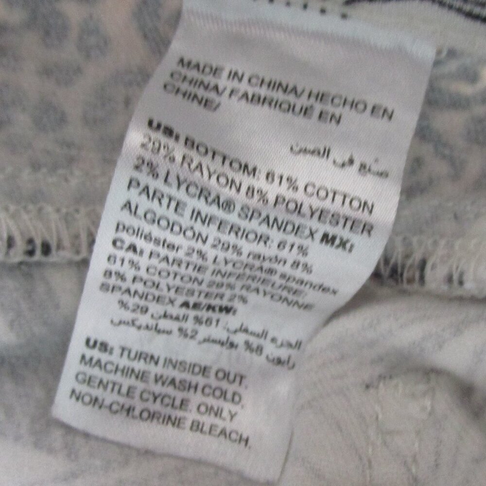 Printed Pattern Cropped Jeans - image 7